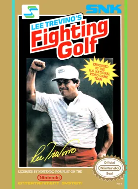 Lee Trevino's Fighting Golf (USA) box cover front